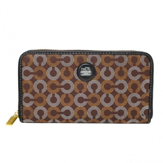 large coach wallets clearance